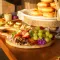 Freshly catered executive breakfast spread with gourmet pastries, fruit, and coffee in New Jersey